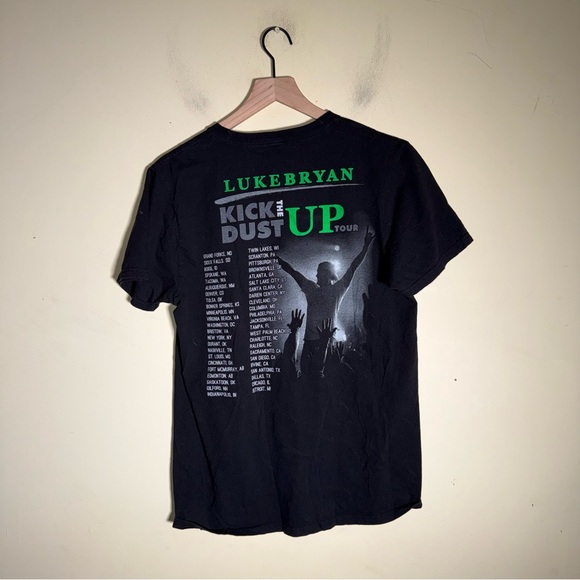 LUKE BRYAN Kick Up the Dust Tour double sided concert tee M - Picture 5 of 5
